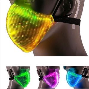 NWT - LED Adult Face Mask